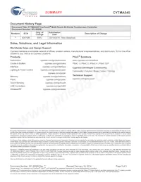 CYTMA545-48LQI36ZZAT Datasheet Page 3