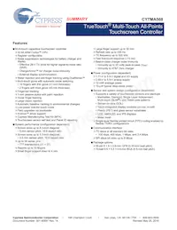 CYTMA568-70BUI58APT Datasheet Copertura