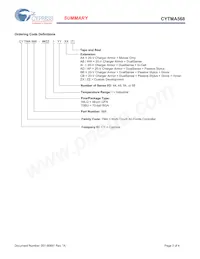 CYTMA568-70BUI58APT Datasheet Page 3