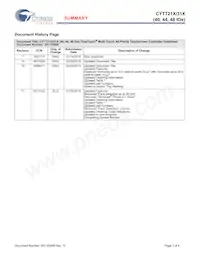 CYTT21403-56LQI44T Datasheet Pagina 3