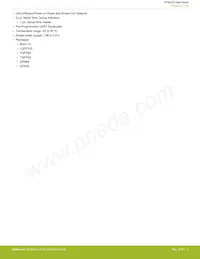 EFM32G232F64-QFP64 Datasheet Pagina 3