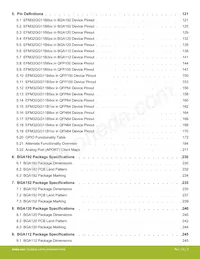 EFM32GG11B420F2048IQ100-B Datasheet Pagina 9