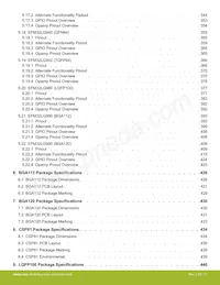 EFM32LG332F128-QFP64 Datasheet Pagina 11