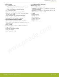 EFM32TG11B520F128GQ48-A Datasheet Page 3