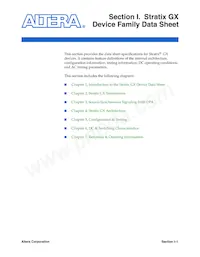 EP1SGX10CF672C7GA Datasheet Copertura