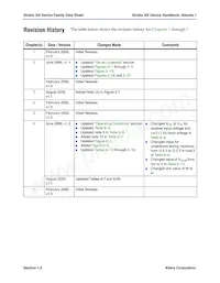 EP1SGX10CF672C7GA Datasheet Page 2