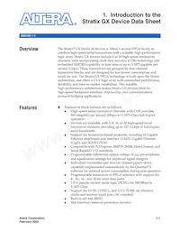 EP1SGX10CF672C7GA Datenblatt Seite 3