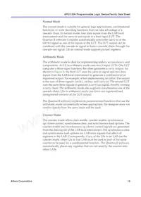 EP2OK60EQI208-2X Datasheet Page 19