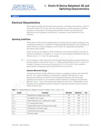 EP3SE260F1152C4N Datasheet Pagina 11