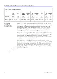 EPF10K50STC144-3 Datasheet Page 4