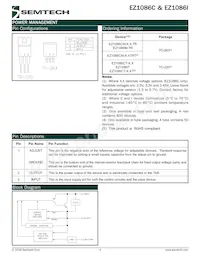 EZ1086CT-3.3T Datasheet Pagina 4