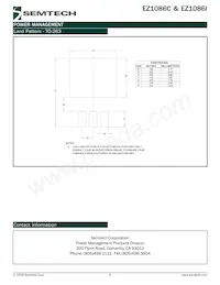 EZ1086CT-3.3T Datasheet Pagina 6