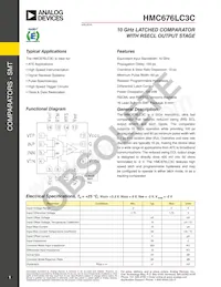 HMC676LC3CTR-R5 Datasheet Copertura