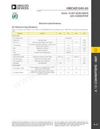 HMCAD1040-80 Datasheet Pagina 2