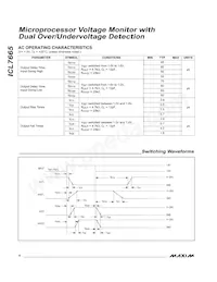 ICL7665CPA Datasheet Page 4