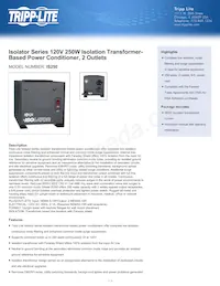 IS-250 Datasheet Cover