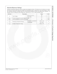 KA7808ERTM Datasheet Pagina 4