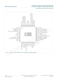 LPC1114FN28/102 Datasheet Pagina 13