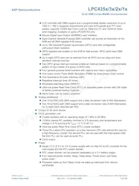 LPC4353JET256 Datasheet Pagina 3