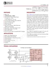 LT1990IS8-10#TRPBF Datasheet Copertura