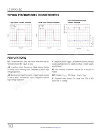 LT1990IS8-10#TRPBF Datasheet Page 10