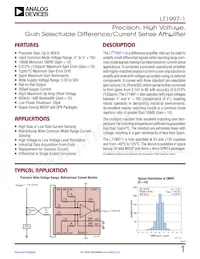 LT1997HDF-1#TRPBF Datasheet Copertura