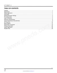 LT1997HDF-1#TRPBF Datasheet Page 2