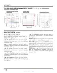 LT1997HDF-1#TRPBF Datasheet Page 14