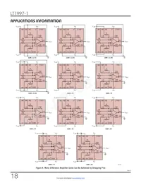 LT1997HDF-1#TRPBF Datasheet Page 18