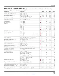 LT3033IUDC#TRPBF Datasheet Pagina 3