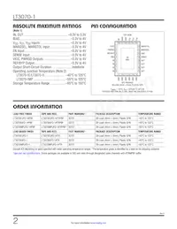 LT3070MPUFD-1#TRPBF Datasheet Pagina 2