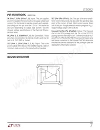 LT3082IDD Datasheet Pagina 7