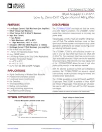 LTC2067HDD#TRPBF Datasheet Copertura