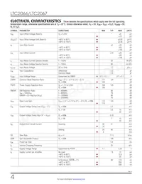 LTC2067HDD#TRPBF Datasheet Page 4