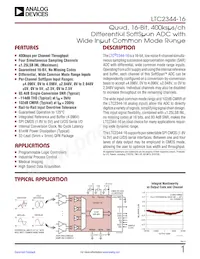 LTC2344MPUH-16#TRPBF Datenblatt Cover