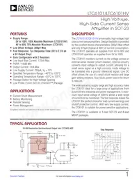 LTC6101HVAHMS8#TRPBF Datenblatt Cover