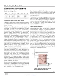 LTC6101HVAHMS8#TRPBF Datasheet Pagina 10