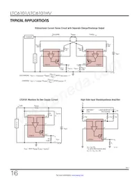 LTC6101HVAHMS8#TRPBF Datasheet Page 16