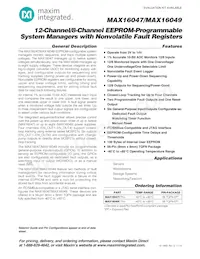 MAX16047ETN+CD2 Datasheet Copertura