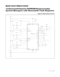 MAX16047ETN+CD2 Datasheet Pagina 2