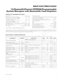 MAX16047ETN+CD2 Datasheet Pagina 3