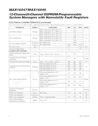 MAX16047ETN+CD2 Datasheet Pagina 4