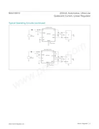 MAX16910DATA9+ Datasheet Pagina 2