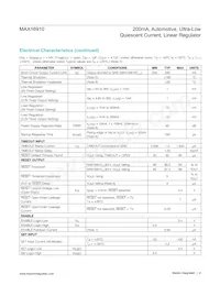 MAX16910DATA9+ Datasheet Pagina 4