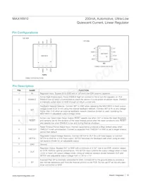 MAX16910DATA9+ Datasheet Pagina 10