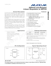 MAX1818EUT50#G16 Datasheet Copertura