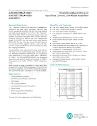 MAX40087AUT+ Datenblatt Cover