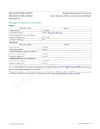 MAX40087AUT+ Datasheet Page 3