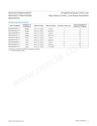 MAX40087AUT+ Datasheet Page 17