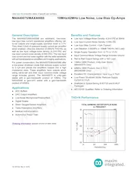 MAX40088AUT+ Datasheet Copertura